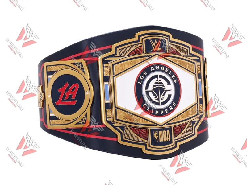 Los Angeles Clippers NBA Wrestling Championship Replica Title Belt