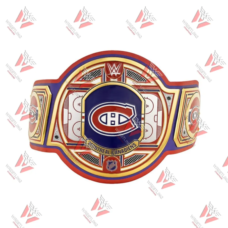 Montreal Canadiens NHL Wrestling Championship Belt