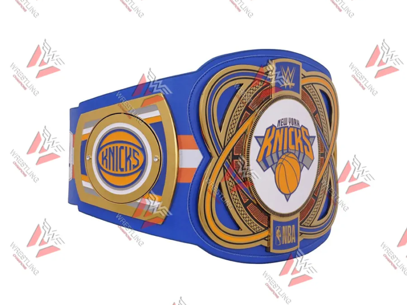 New York Knicks NBA Wrestling Championship Replica Belt Title
