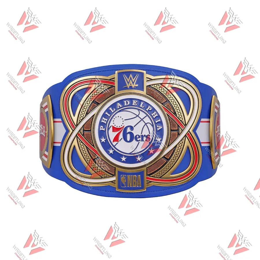 Philadelphia Nba Wrestling Championship Replica Title Belt