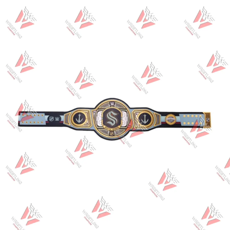 Seattle Kraken NHL Wrestling Championship Belt