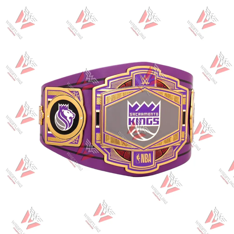 Sacramento Kings NBA Wrestling Championship Replica Title Belt