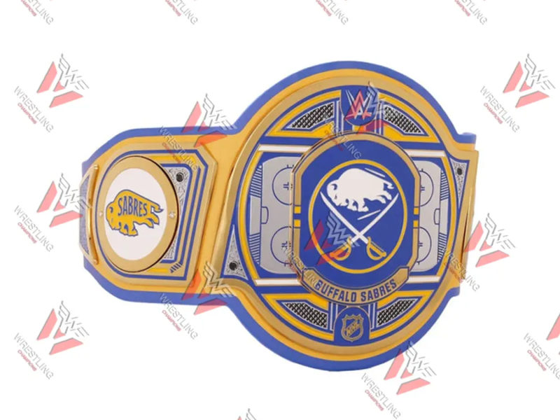 Buffalo Sabres NHL Wrestling Championship Belt