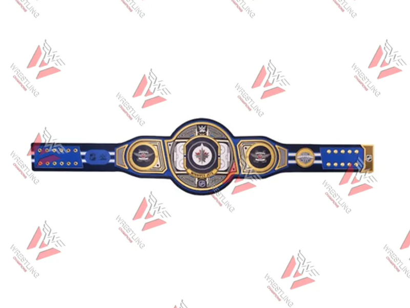 Winnipeg Jets NHL Wrestling Championship Belt