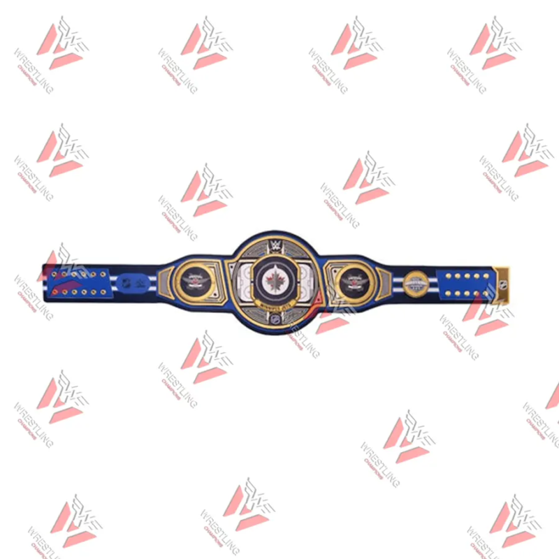 Winnipeg Jets NHL Wrestling Championship Belt