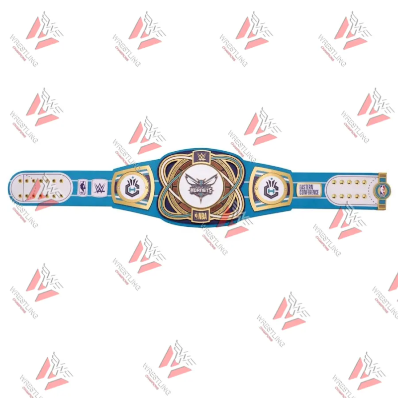 Charlotte Hornets NBA Wrestling Championship Replica Title Belt
