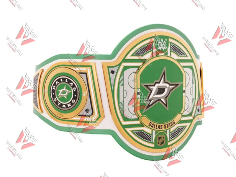 Dallas Stars NHL Wrestling Championship Belt