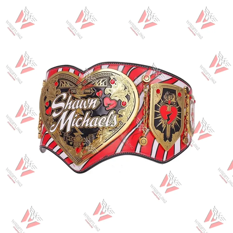 Shawn Michaels Wrestling Championship Replica Title Belt