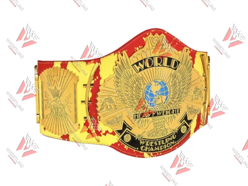 Hulk Hogan Heavyweight Wrestling Championship Replica Title Belt