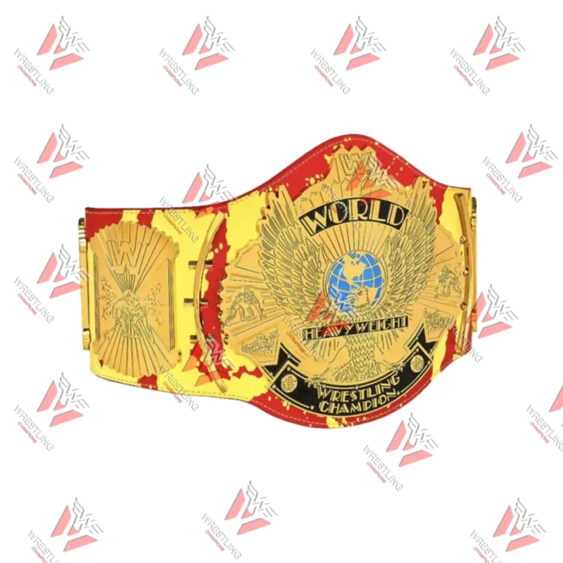 Hulk Hogan Heavyweight Wrestling Championship Replica Title Belt