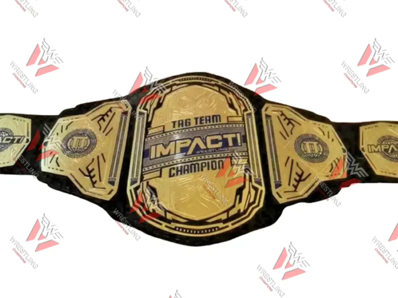 TNA Tag Team Impact Wrestling Championship Replica Belt