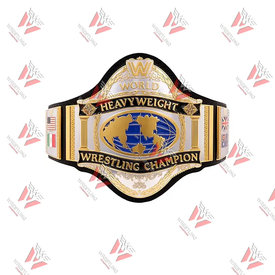 World Heavyweight Wrestling Championship Replica Title Belt