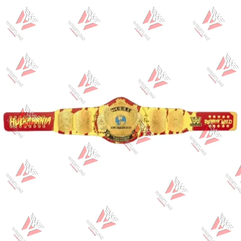 Hulk Hogan Heavyweight Wrestling Championship Replica Title Belt
