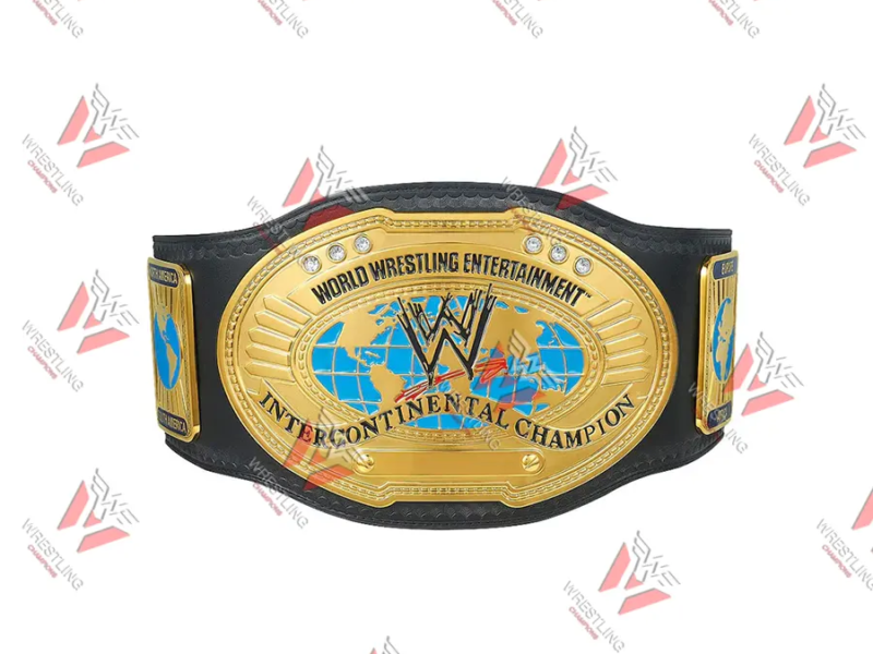 Intercontinental World Entertainment Wrestling Championship Replica Title Belt