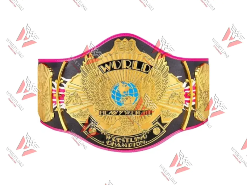 Bret Hart Signature Wrestling Championship Replica Title Belt