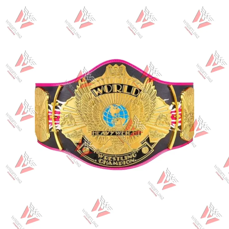 Bret Hart Signature Wrestling Championship Replica Title Belt