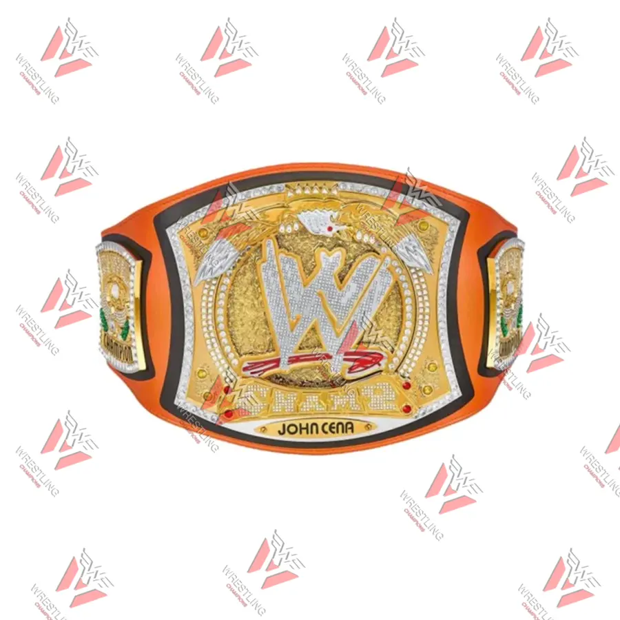 John Cena Signature Series Spinner Wrestling Championship Replica Belt