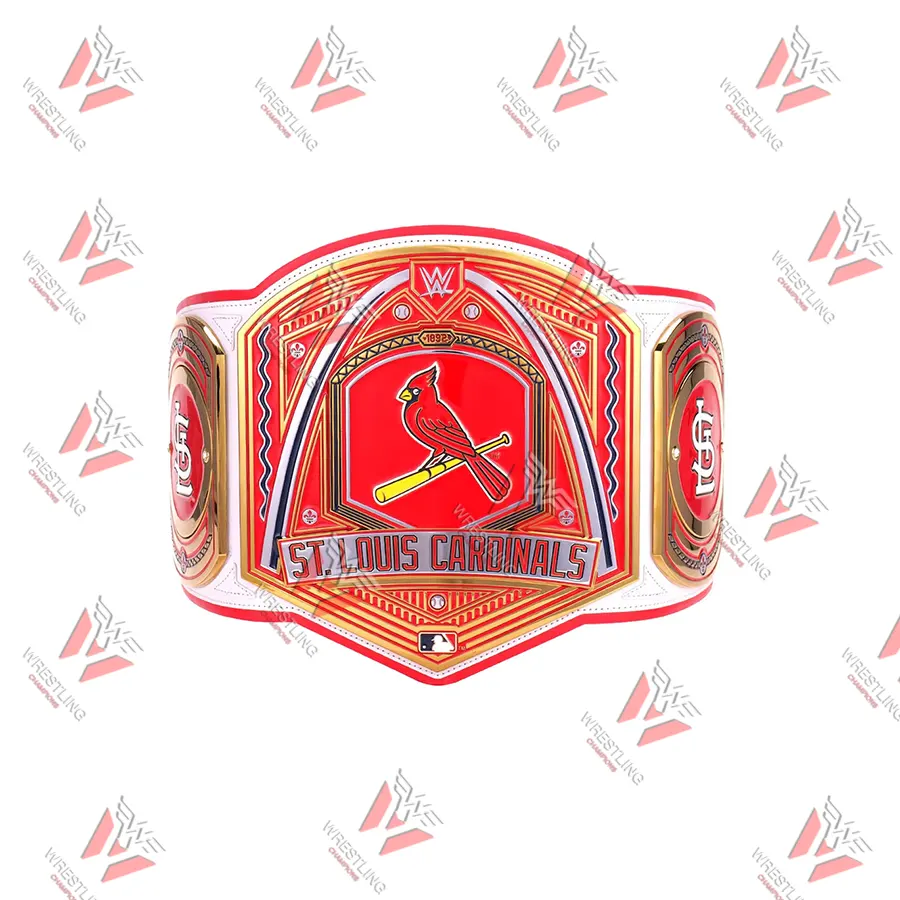 St. Louis Cardinals Wrestling Championship Replica Title Belt