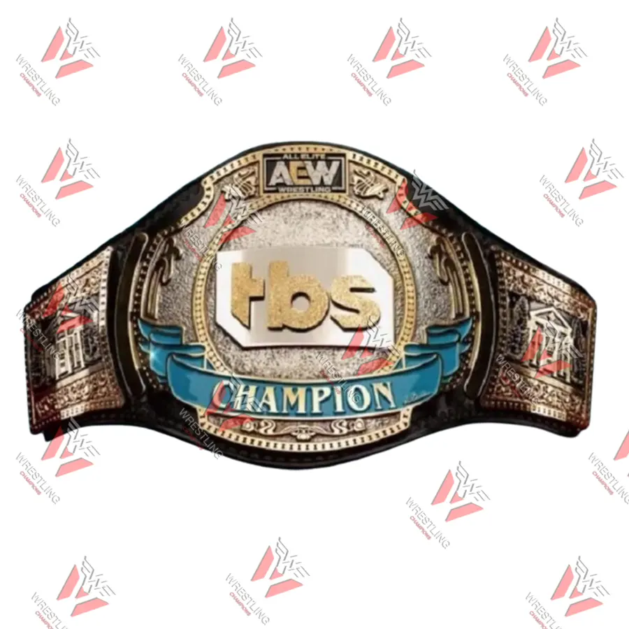 AEW TBS Wrestling Championship Replica Title Belt