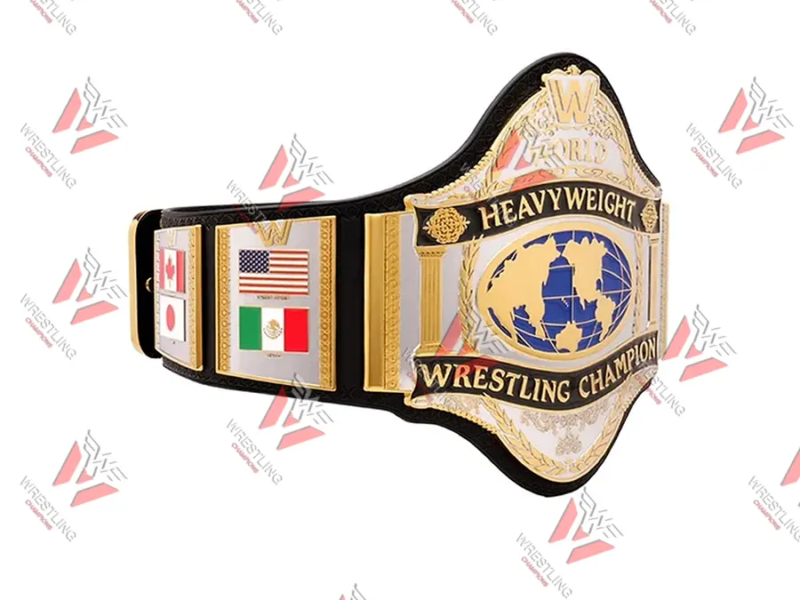 World Heavyweight Wrestling Championship Replica Title Belt