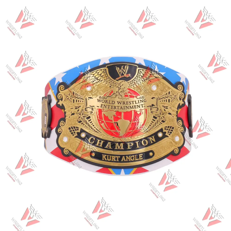 Kurt Angle Entertainment Wrestling Championship Replica Title Belt