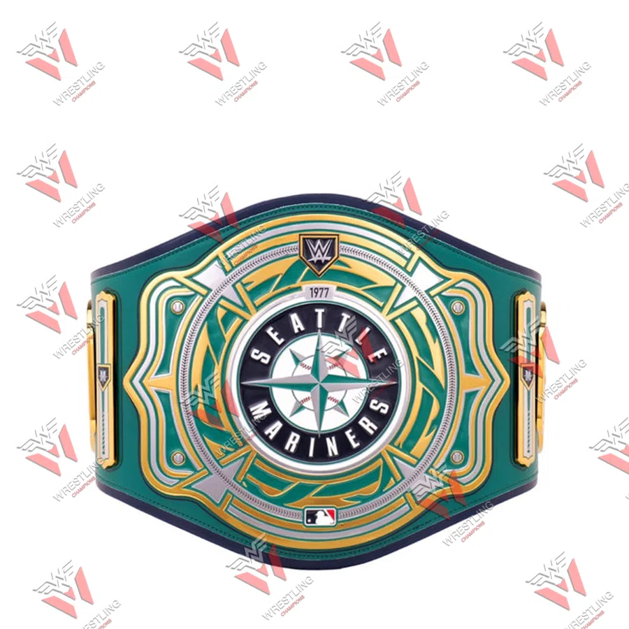 Seattle Mariners MLB Championship Title Belt Replica