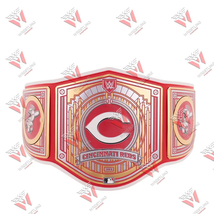 Cincinnati Red MLB Championship Title Belt Replica