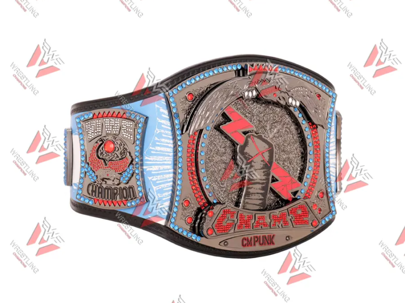 CM Punk 434 Day Record Signature Series Championship Replica Title Belt