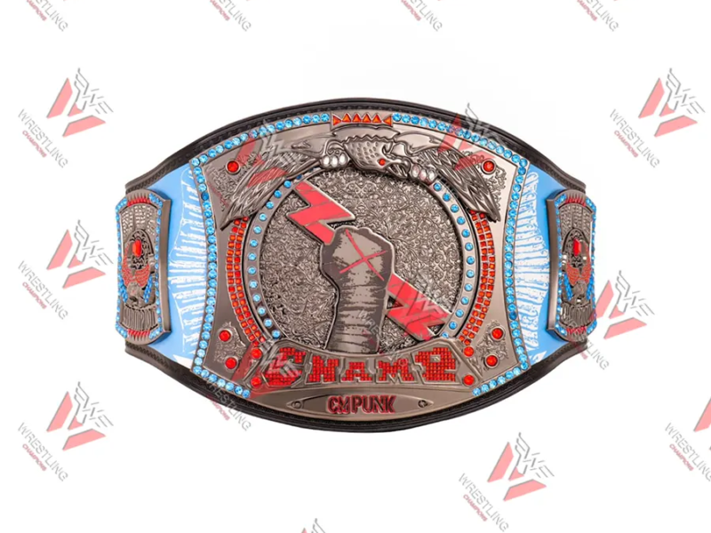 CM Punk 434 Day Record Signature Series Championship Replica Title Belt