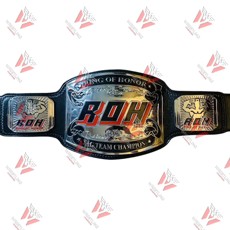 Ring of Honor Tag Team Championship Wrestling Title Belt