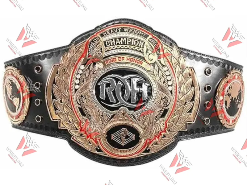 ROH World Heavyweight Championship Wrestling Title Belt