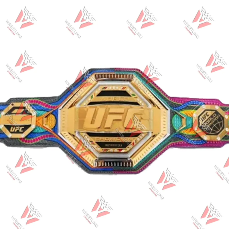 Mexico with Grasso vs. Shevchenko UFC Replica Title Belt