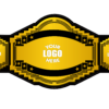 Customize Your Wrestling Title Golden Belt