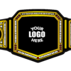 Custom Your Gold Title Belt