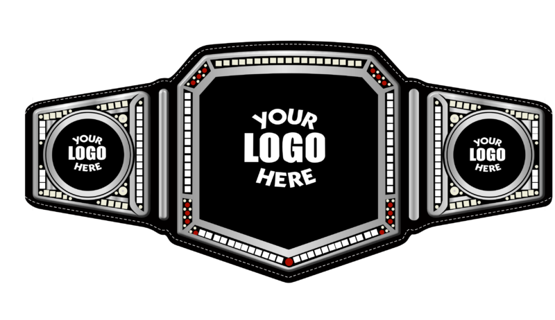 Custom Your Silver Title Belt
