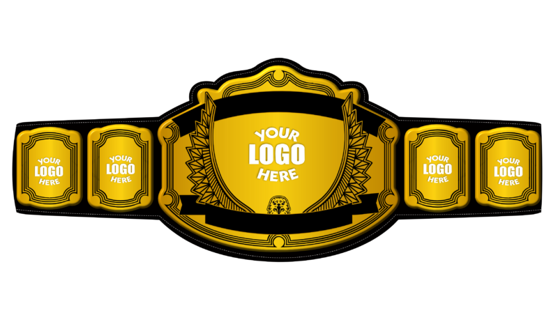 Custom Your Golden Title Belt