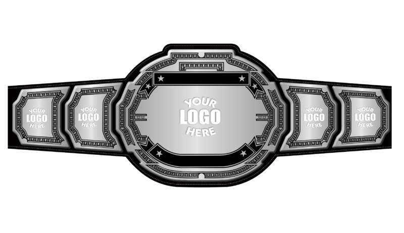 Customize Your Title Belt Silver