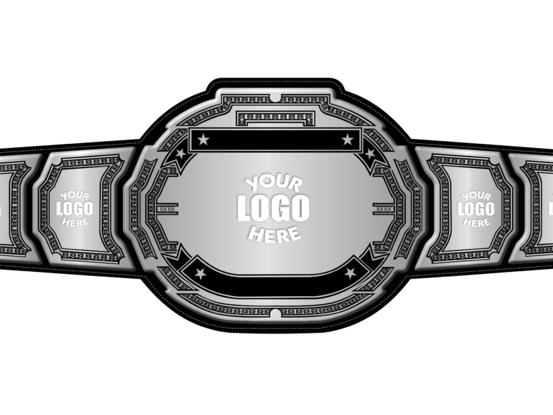 Customize Your Title Belt Silver