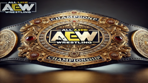 AEW Wrestling Championship Belts