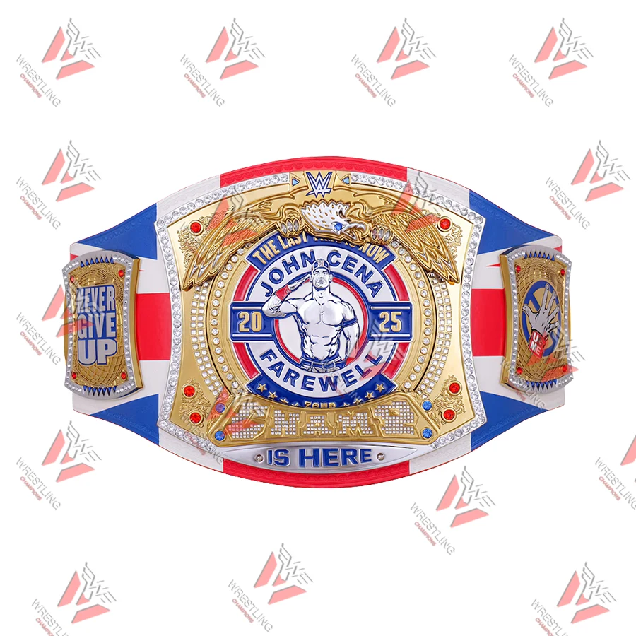 John Cena Farewell Tour 2025 London Spinner Championship Wrestling Title Belt