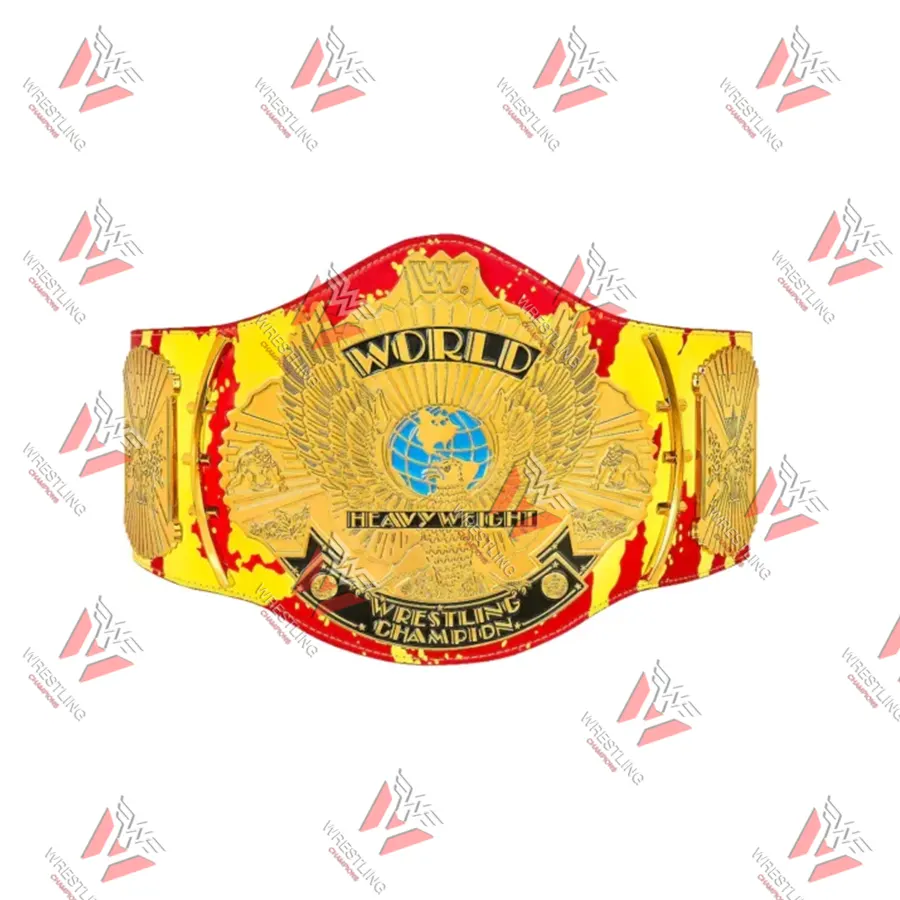Hulk Hogan Heavyweight Wrestling Championship Replica Title Belt
