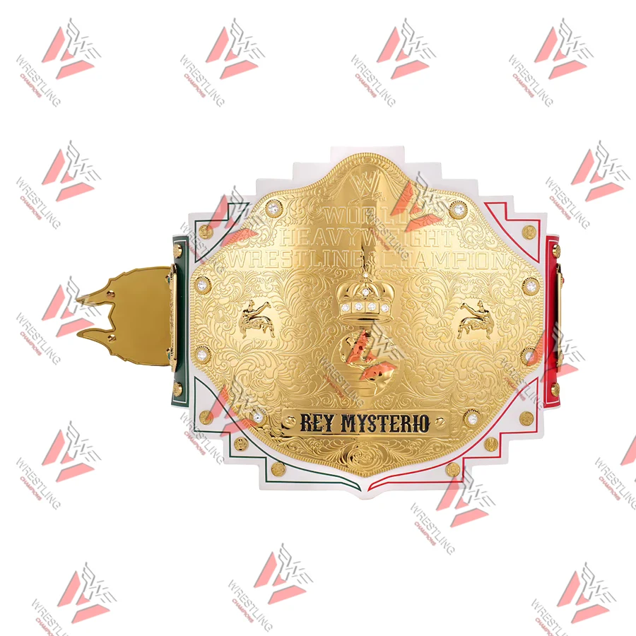 Rey Mysterio Anniversary Signature Series Championship Replica Title Belt