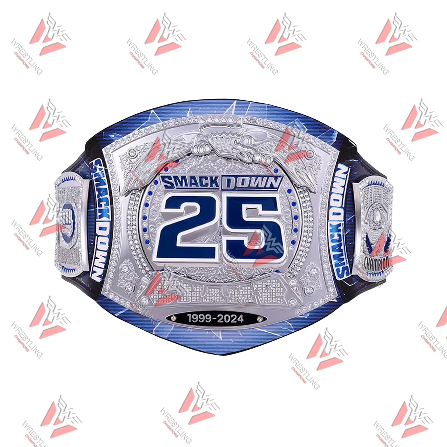 SmackDown 25 Years Special Edition Spinner Wrestling Champions Title Belt