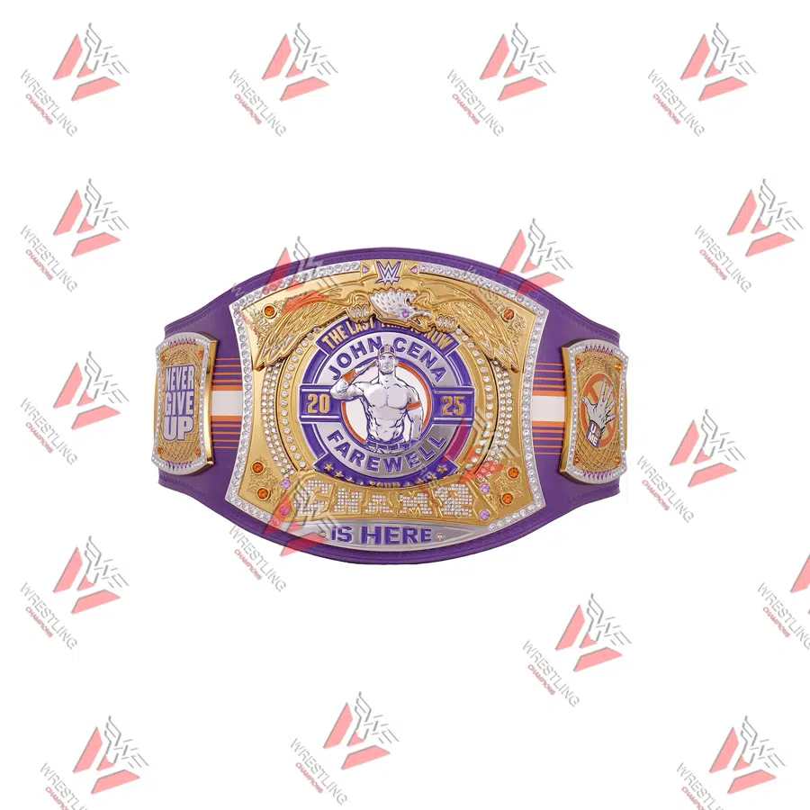 John Cena Farewell 2025 Spinner Wrestling Championship Replica Title Belt – Phoenix
