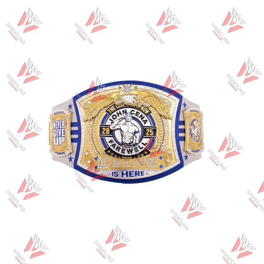 John Cena Farewell 2025 Spinner Wrestling Championship Replica Title Belt – Lexington
