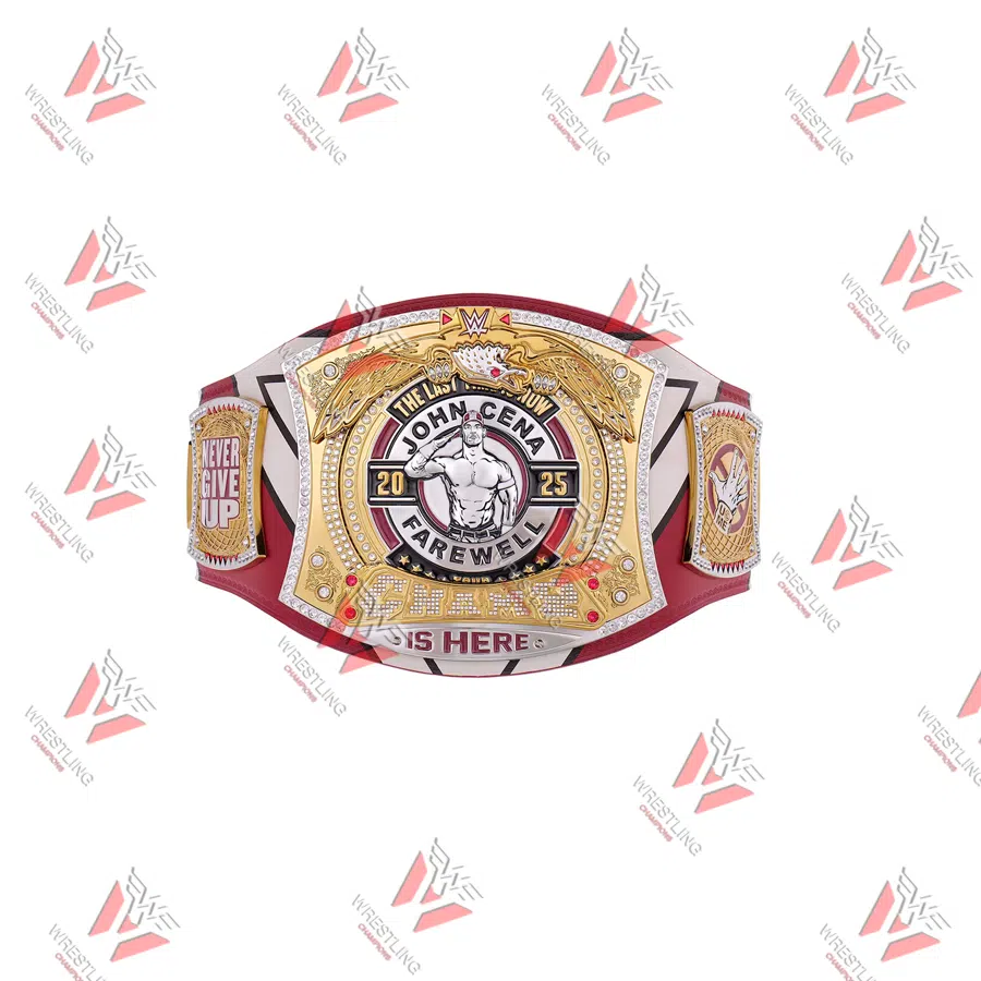 John Cena Farewell Tour 2025 Springfield Spinner Championship Replica Belt