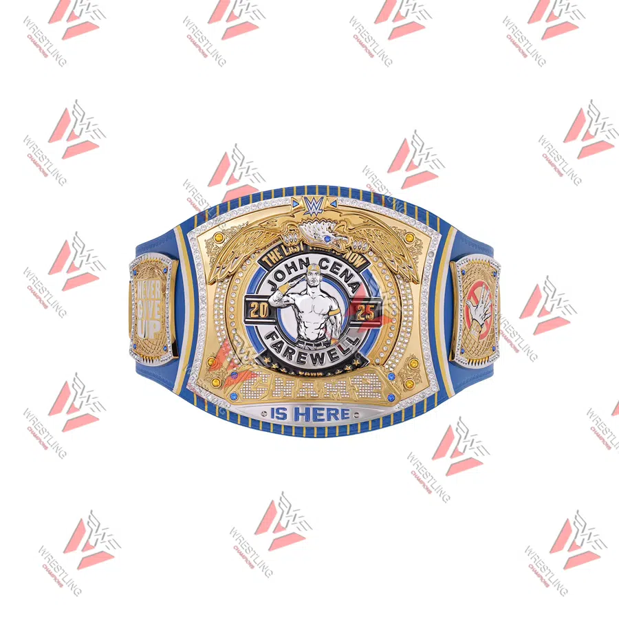 John Cena Farewell Tour 2025 Indianapolis Spinner Wrestling Championship Replica Belt